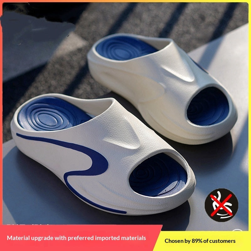 Mens Thick-Soled Non-Slip Slippers