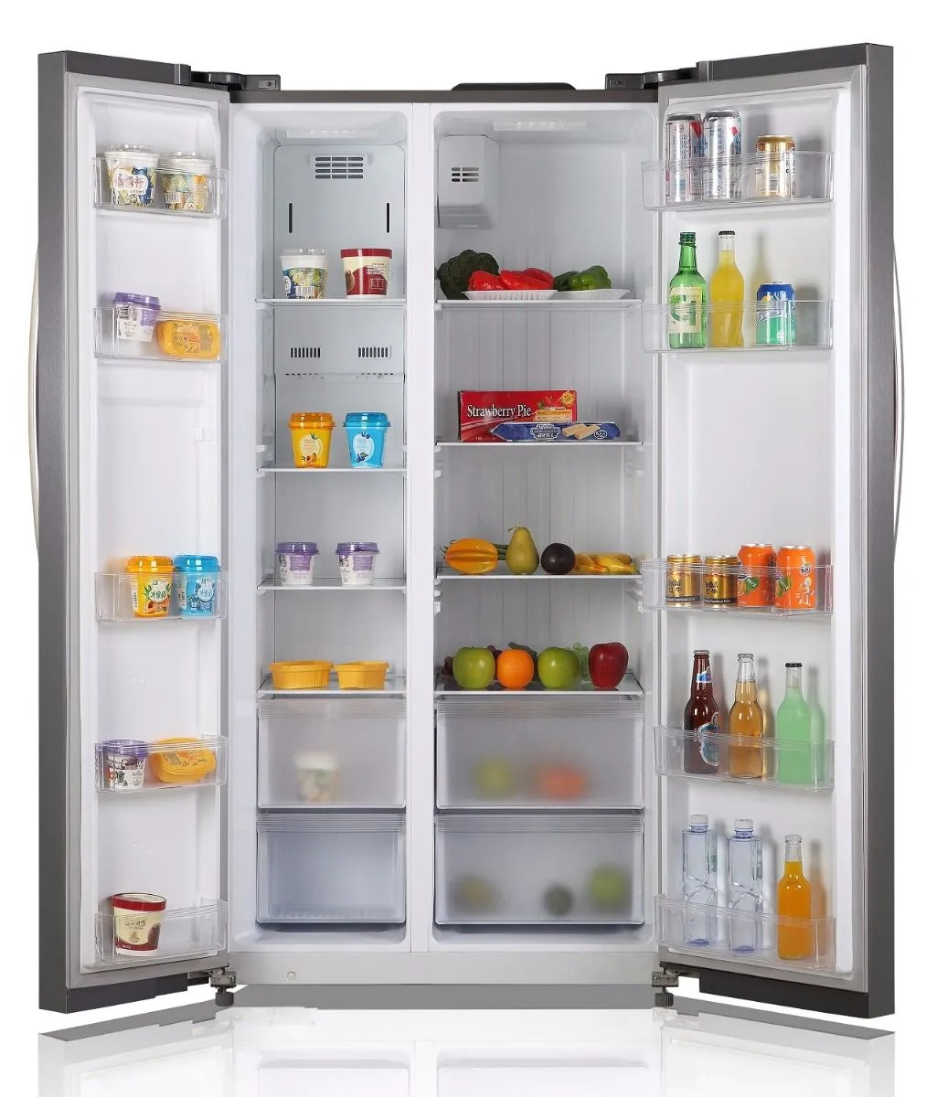 Midea 690L Gross Side By Side 2 Door Refrigerator